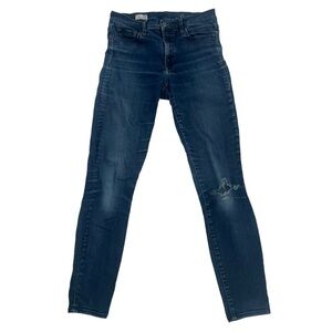 Gap 1969 True Skinny Distressed Jeans Size 28 Women's